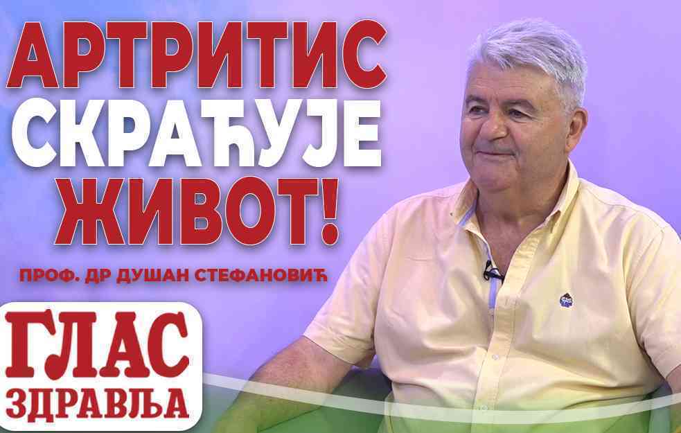 ARTRITIS SKRAĆUJE ŽIVOT, OVAJ ORGAN KONTROLIŠITE REDOVNO! PROF. DR DUŠAN STEFANOVIĆ (VIDEO)